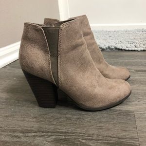 Fergalicious Gray Booties